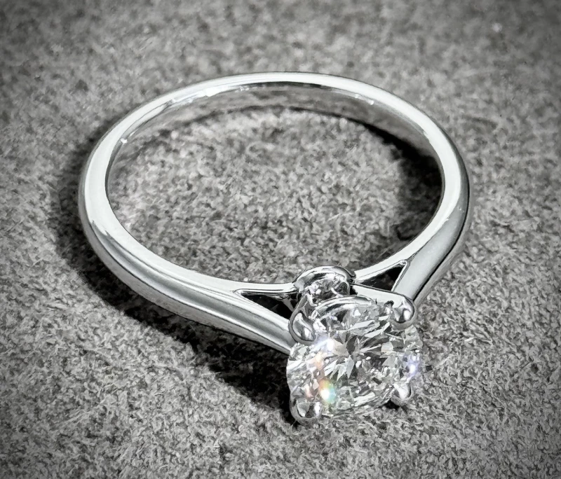 СЕРЬГИ NO NAME DIAMOND RING 1.02 CT G/VS2 (GIA) 1.02 G/VS2 3