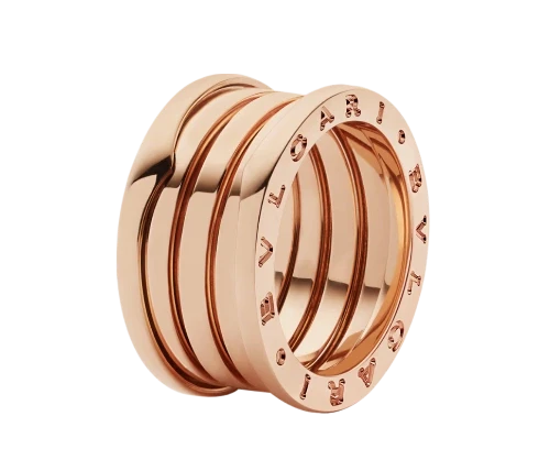 Bvlgari B.zero1 Bague, Rose Gold Ring (SIZE 57) 348776 1