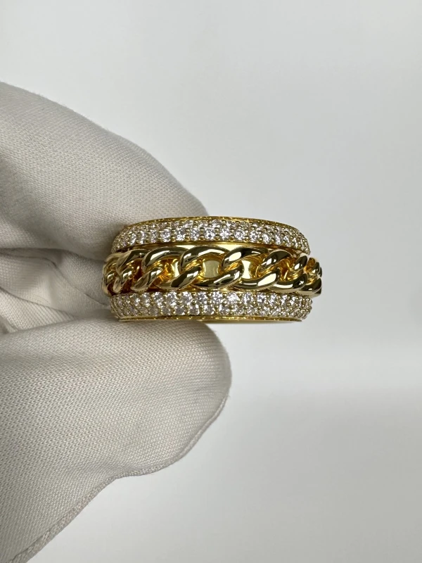 Piaget POSSESSION DIAMOND RING WITH CHAIN (SIZE 58) 390191 3