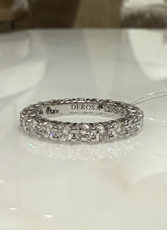DeRosa ROUND DIAMOND 2.05 CT G-H/VS RING 16.25 (SIZE 51) R2056278 4