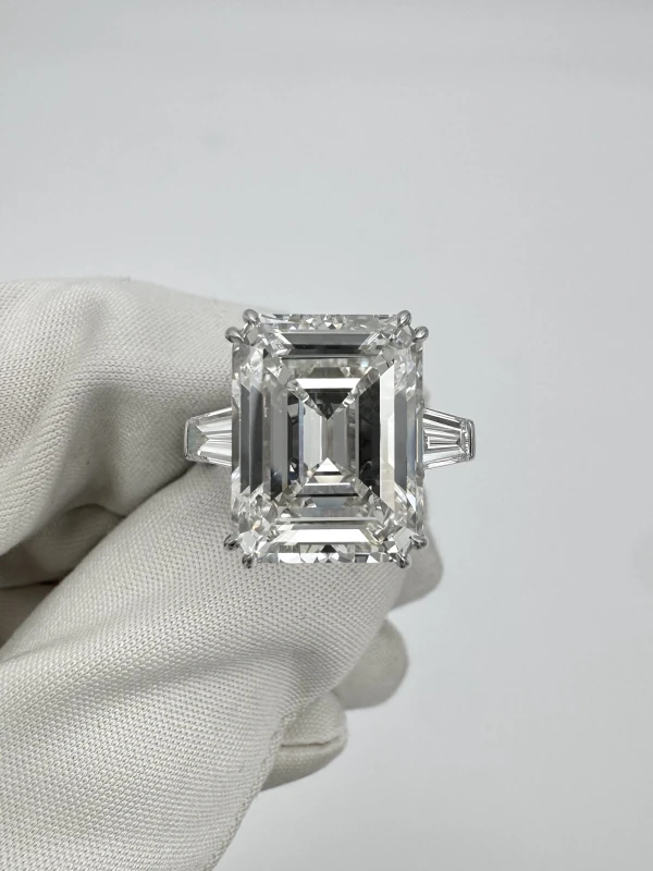 Mercury EMERALD DIAMOND 8.80 CT H/VS2 RING (GIA) MR800WED8 2