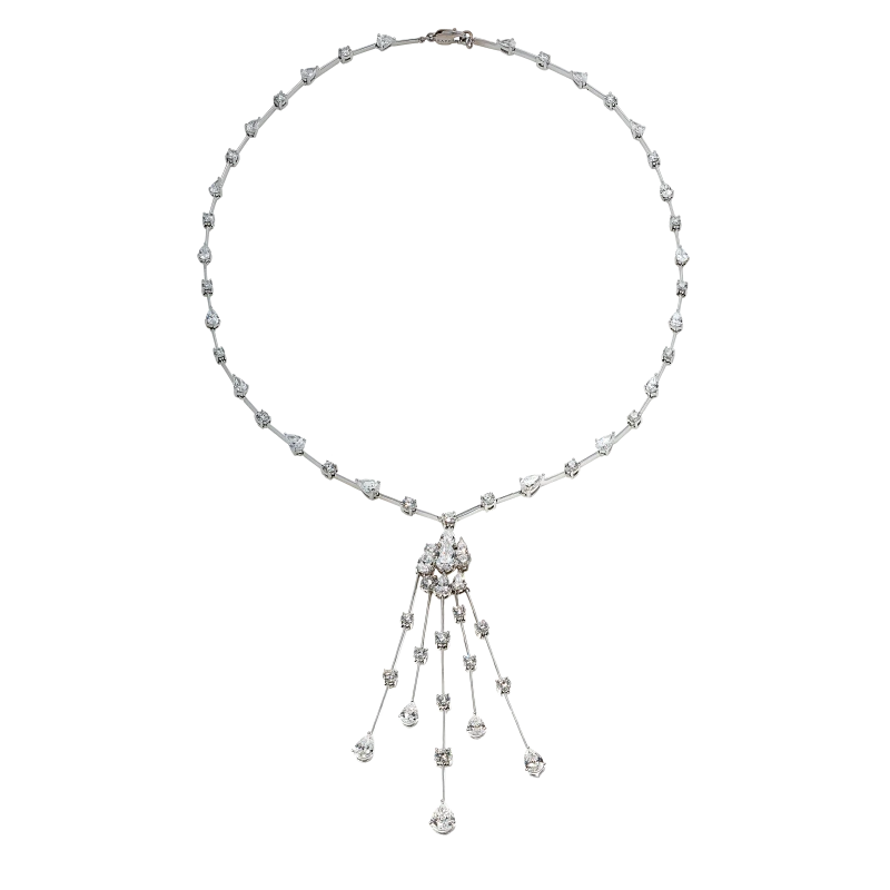 WATERFALL NECKLACE DIAMOND 11.97CT