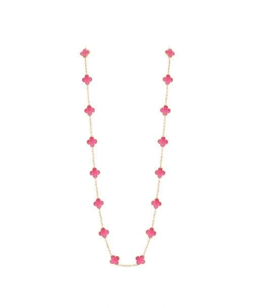 Vintage Alhambra long necklace, 20 motifs