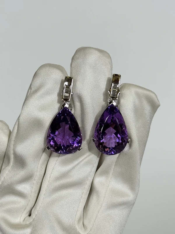 RalfDiamonds КОМПЛЕКТ C АМЕТИСТАМИ 63.88 CT И БРИЛЛИАНТАМИ Комплект c Аметистами и Бриллиантами 5