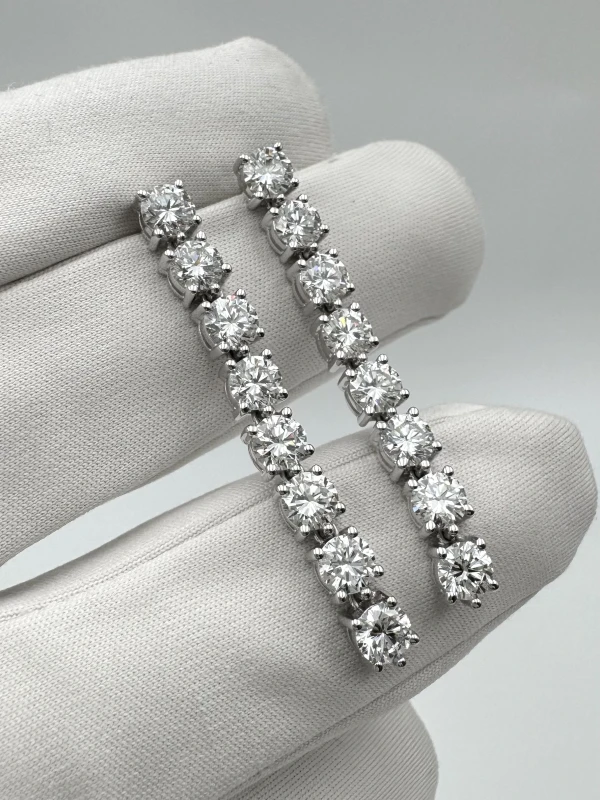 RalfDiamonds DIAMOND 5.60 CT G-H/VVS-VS EARRINGS RD1124 4
