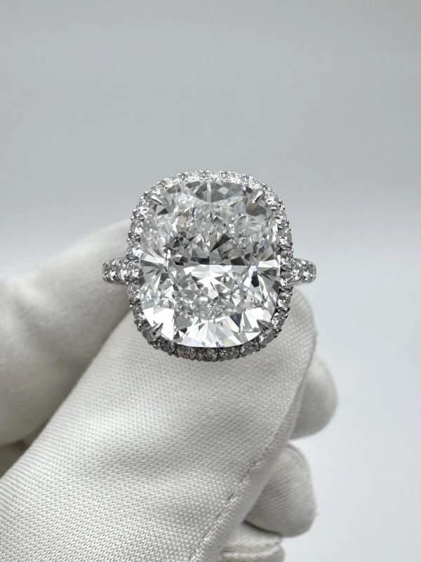 Harry Winston DIAMOND 4.55 CT F/VS2 RING rgdpcu050mic-045 2