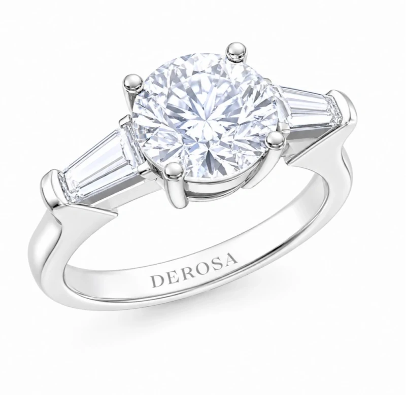 CLASSIC DIAMOND RING 1.10 CT H/VS2