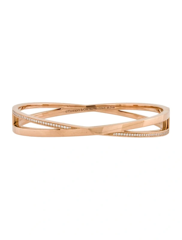 ATLAS, ROSE GOLD, DIAMOND BRACELET (SIZE M)