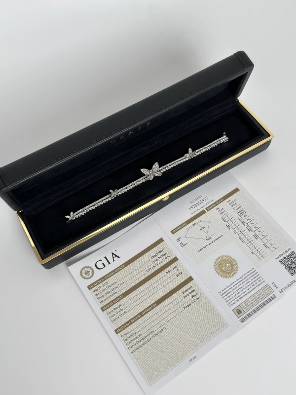 Graff Butterfly Diamond Bracelet RGB705 7