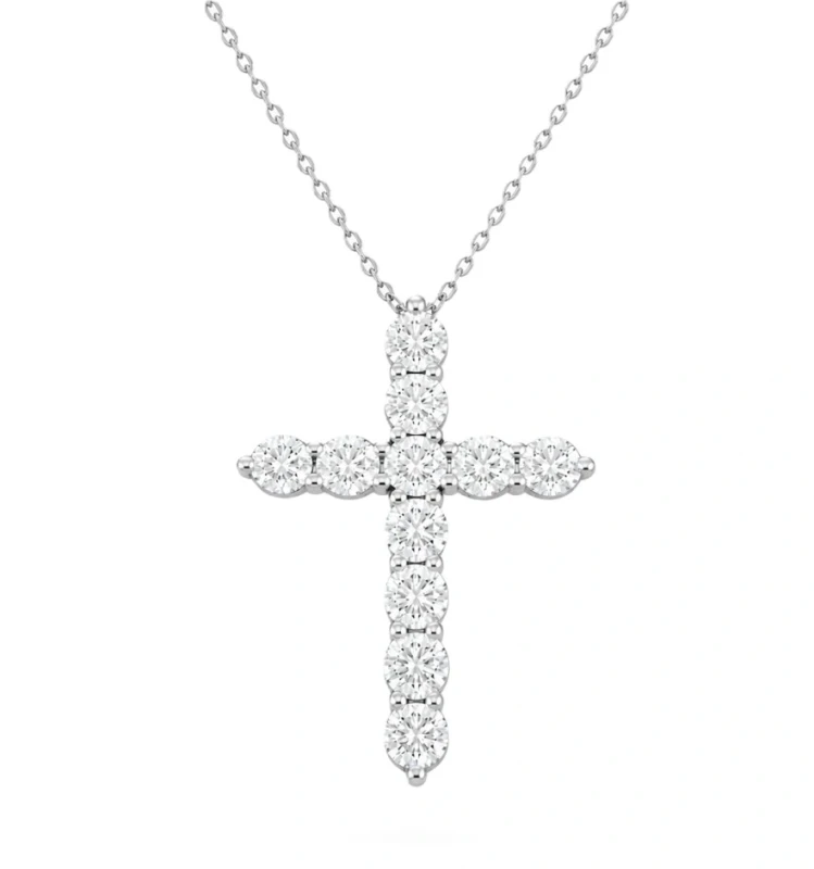 DIAMOND CROSS 1.51 CT FINE WHITE/VS