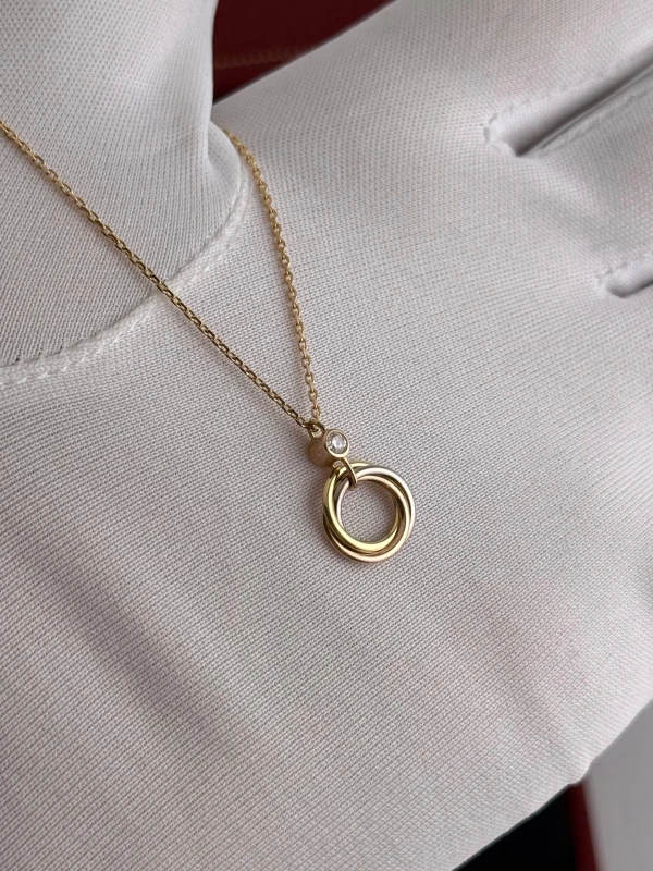 Cartier Trinity pendant, brilliant-cut diamond B7224815 4