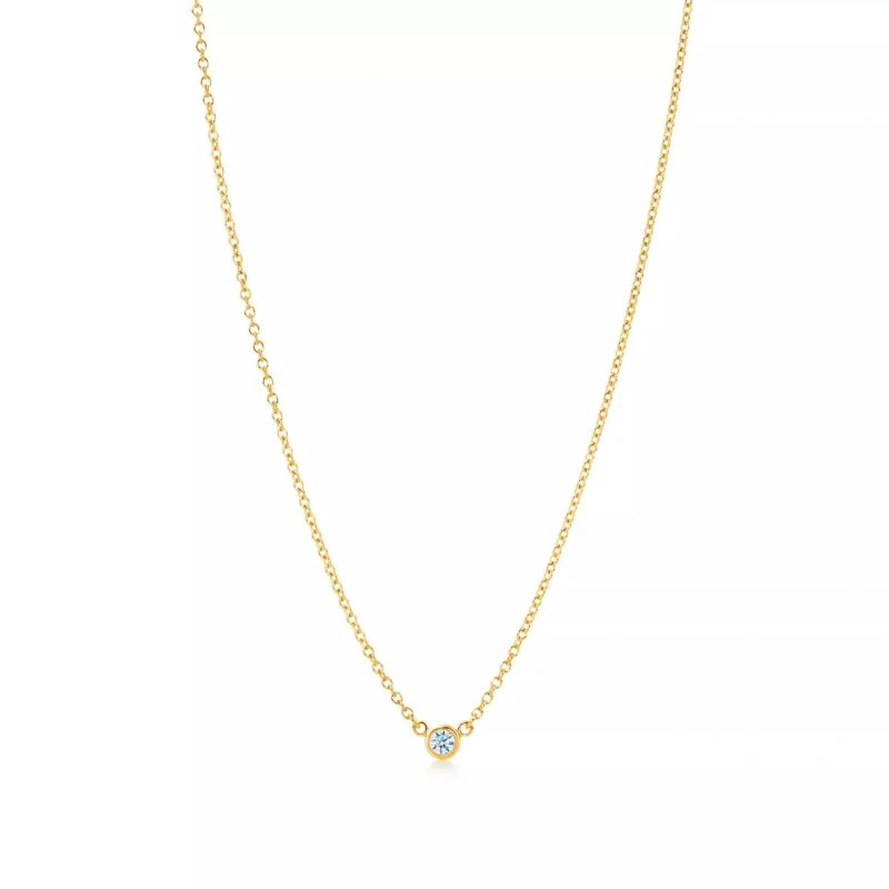 Tiffany & Co ELSA PERETTI 0.36 CT PENDANT T&CO 0.36 1