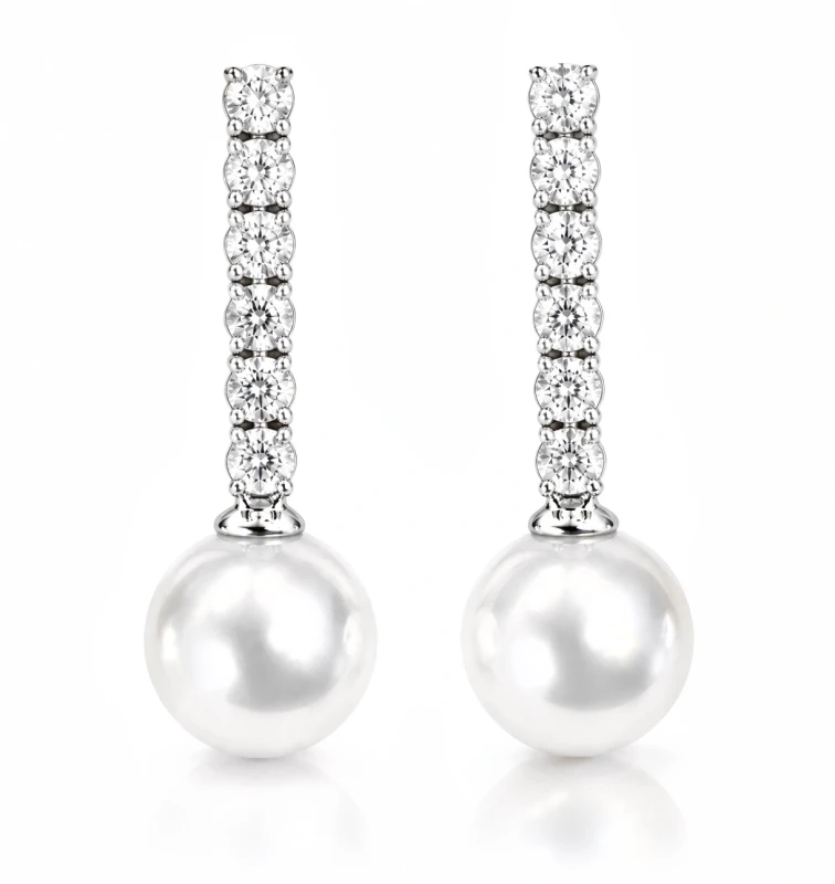 CLASSIC ELEGANCE PEARL 8.20-8.23 MM EARRINGS