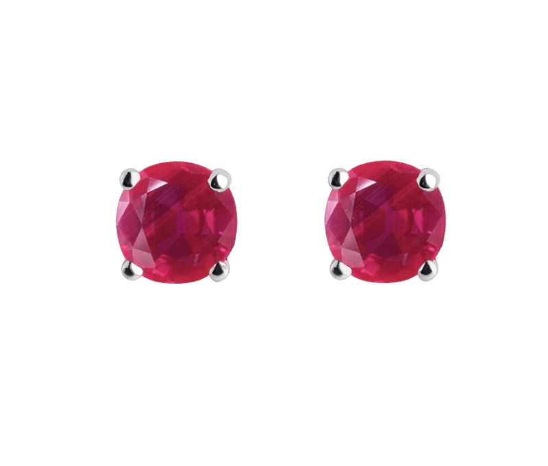 RUBY EARRINGS 2.12 CT