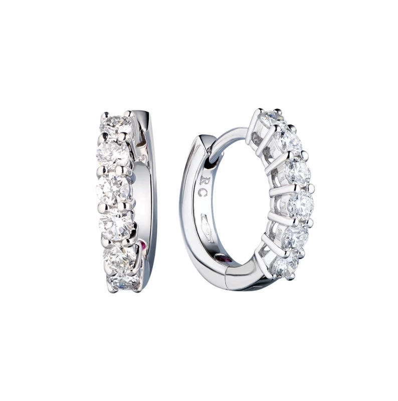 HOOP MINI EARRINGS 0.60 CT