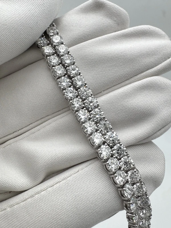 DeRosa ROUND DIAMOND 20.02 CT NECKLACE (SIZE 39.5) N206987 4