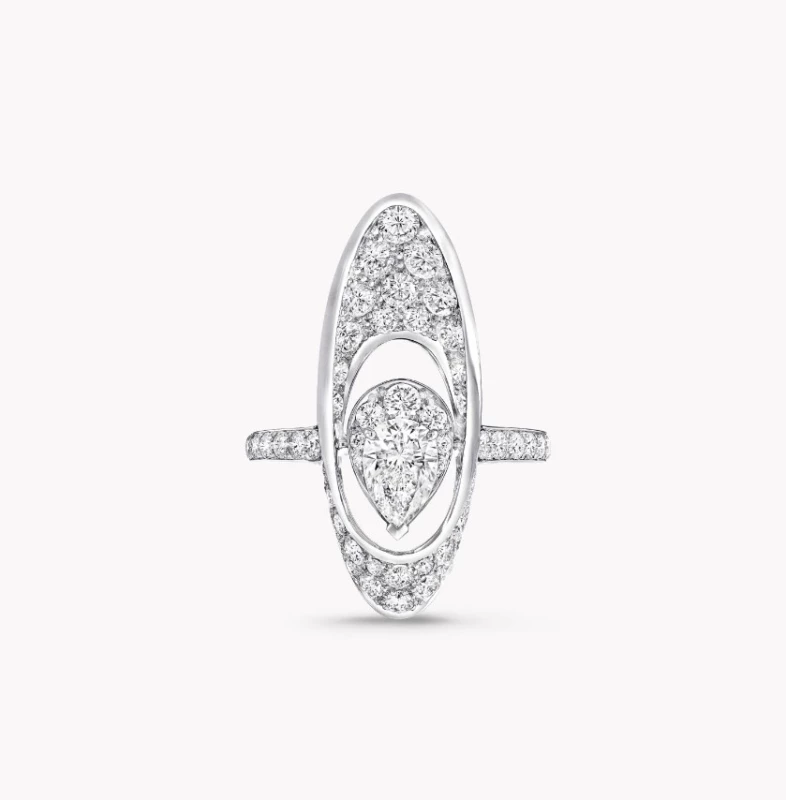 GRAFF Graff Gateway Pear Shape Diamond Ring RGR823 2