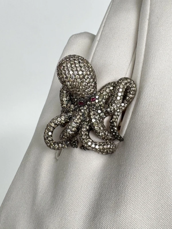 Ювелирные украшения OCTOPUS DIAMOND RING Jewelry OCTOPUS DIAMOND RING 4