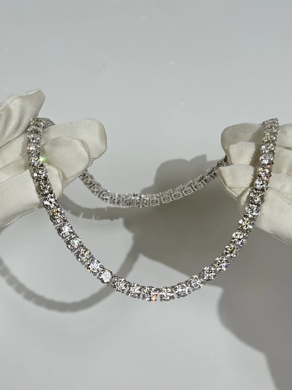 No name ROUND 68.22 CT DIAMOND NECKLACE nn68.22 4
