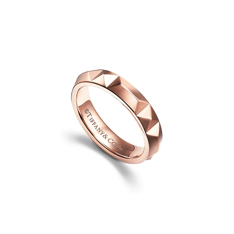 Tiffany & Co Tiffany True® Band Ring in Rose Gold (SIZE 49) 68652308 2