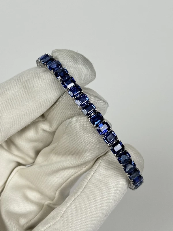 VERDI JEWELLERY БРАСЛЕТ С САПФИРАМИ 22.78 CT A56H 2