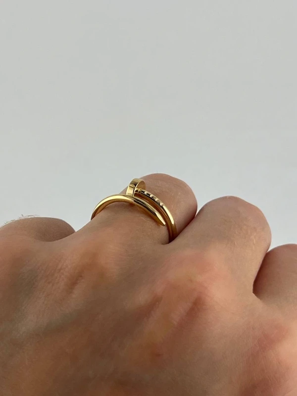 Cartier RING JUSTE UN CLOU, SMALL MODEL (SIZE 51) B4225951 7