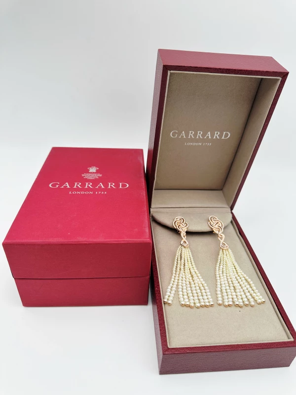 GARRARD PEARL AND DIAMOND EARRINGS 2014989 1