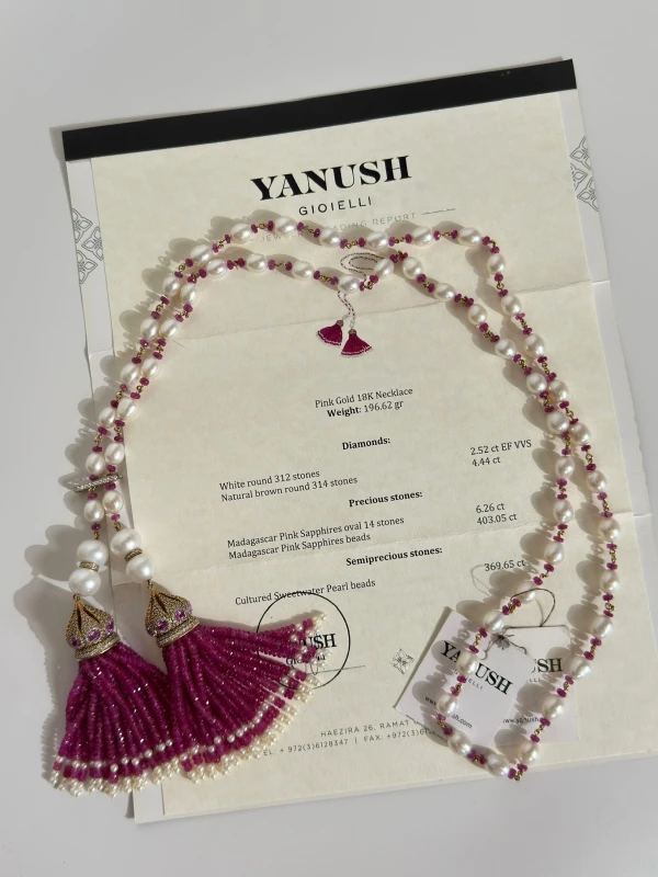 Yanush Gioielli PEARL NECKLACE YN6016PSPP 6
