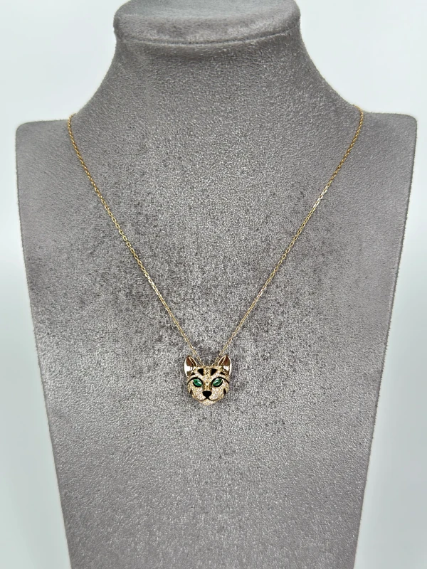 Boucheron Fuzzy, the Leopard Cat pendant JPN00641 4