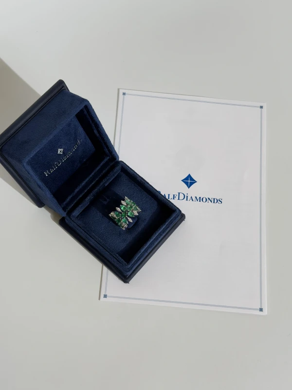 RalfDiamonds EMERALDS&DIAMONDS RING (SIZE 54) RLD1034 4