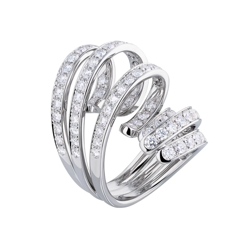 SCAVIA WHITE GOLD DIAMOND SET SCAVIA SET 1209 3