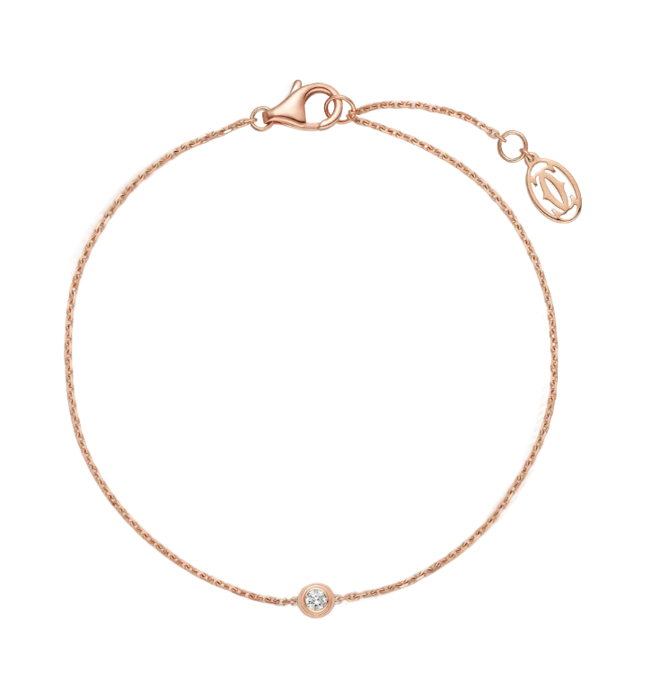 Cartier d'Amour bracelet, brilliant-cut diamond, small model