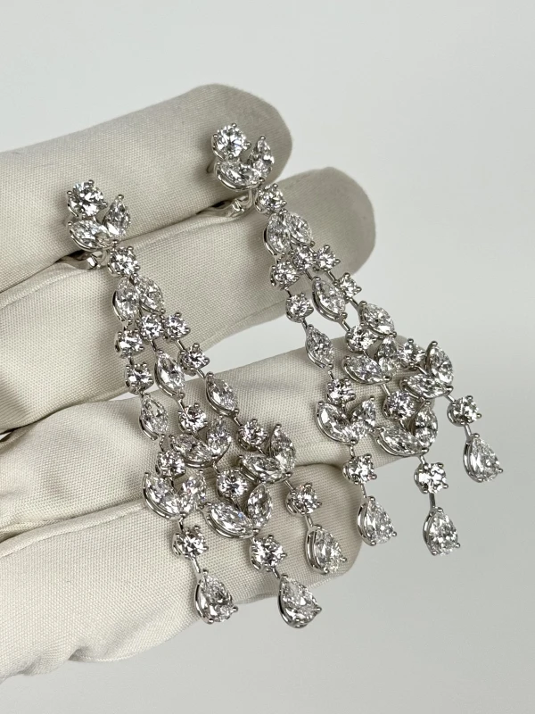 Earrings without a brand MIX CUT 19.98 CT EARRINGS Mix19.98ct 4