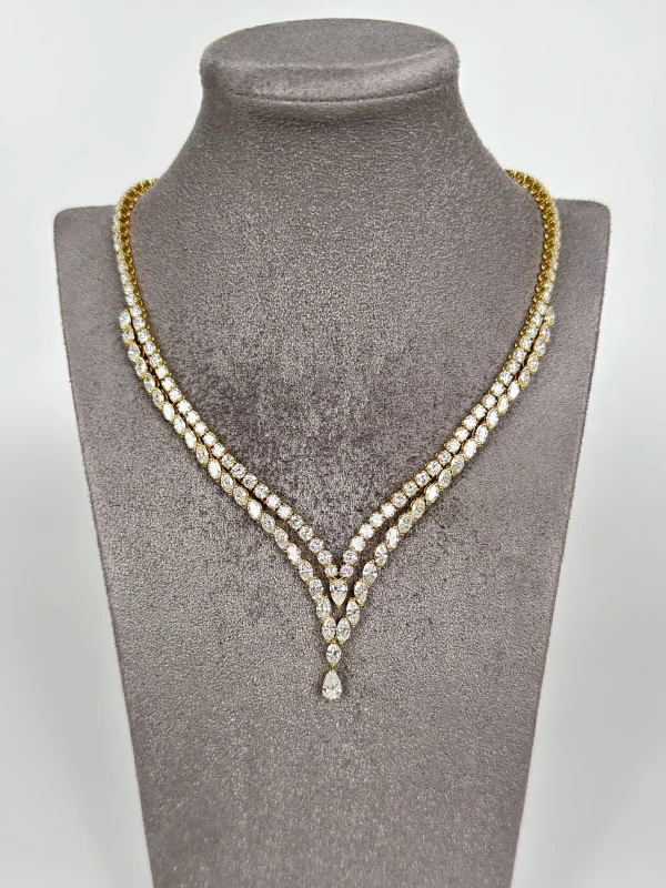 RalfDiamonds DIAMOND 31.13 CT NECKLACE RFD8535 3