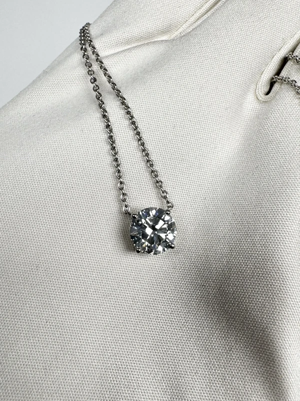 СЕРЬГИ NO NAME ПОДВЕСКА ROUND DIAMOND 2.05CT I/SI1 GIA 2.05ct I/SI1 5