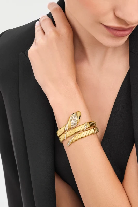 Bvlgari Serpenti Tubogas Bracelet (SIZE 17) 361338 3