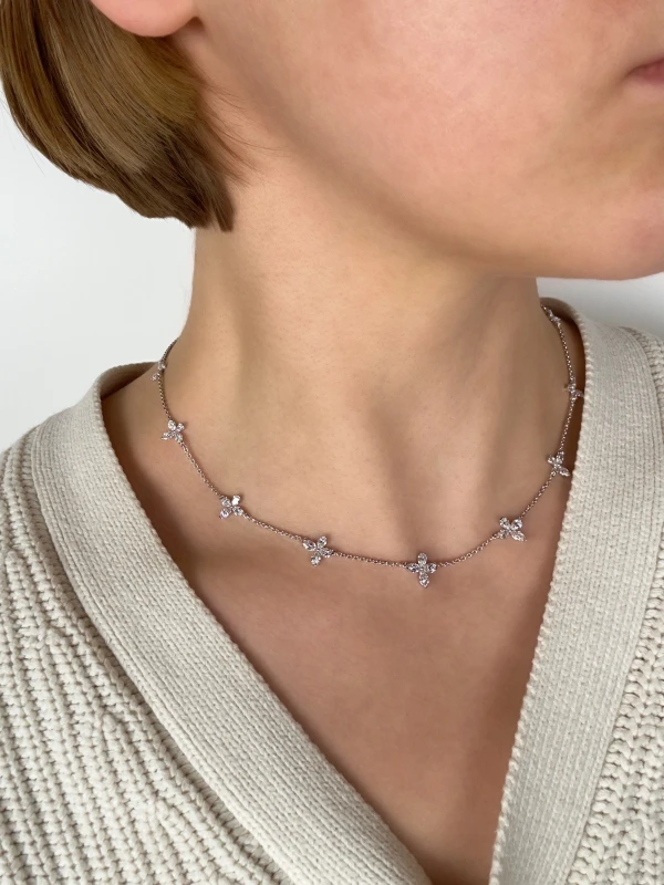 GRAFF Classic Butterfly Petite Diamond Necklace RGN827 2