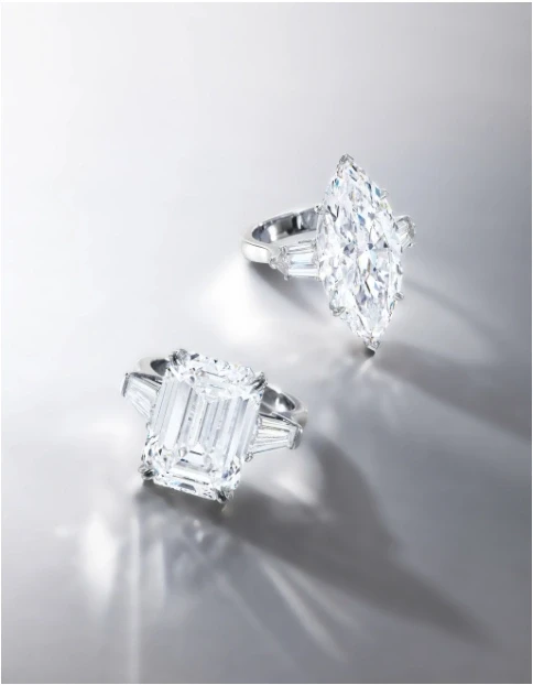 Harry Winston EMERALD-CUT DIAMOND 10.87 CT FL EX EX 10.87 FL 4