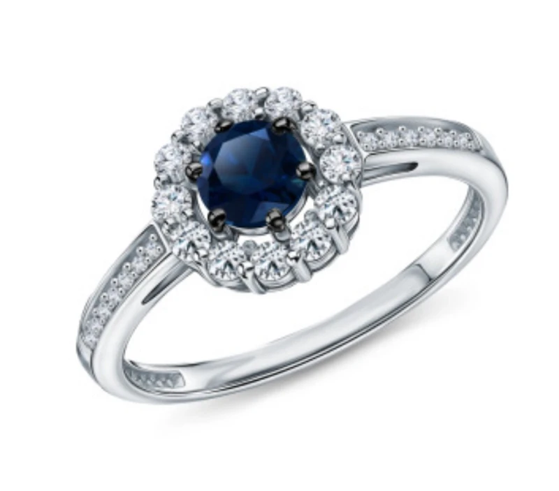 SAPPHIRE 0.30 CT RING (SIZE 53)