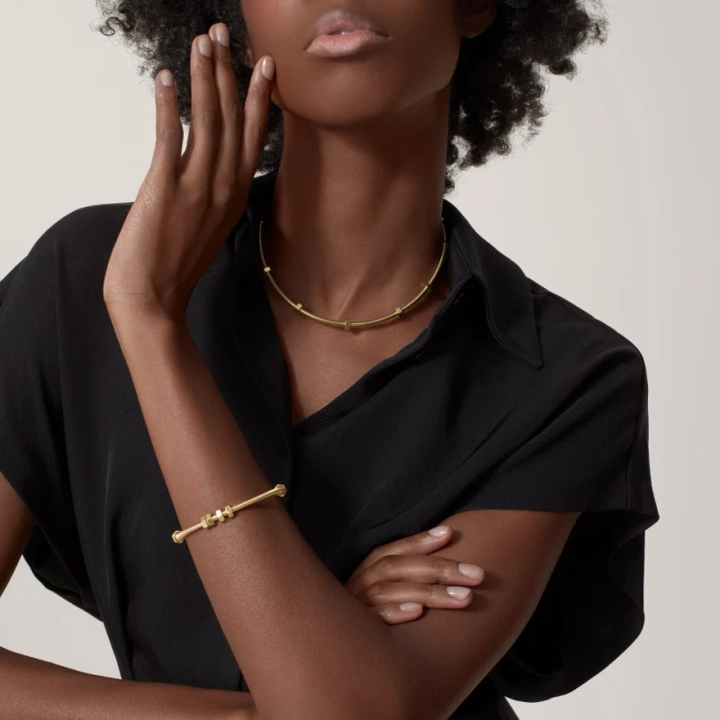 Cartier ECROU DE CARTIER TORQUE NECKLACE N7424398 3