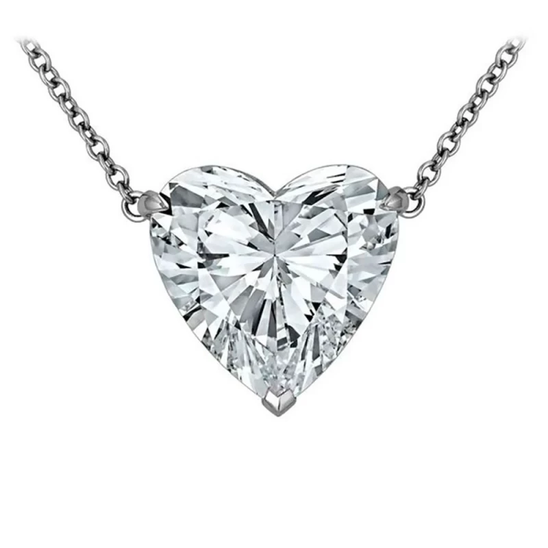 HEART DIAMOND PENDANT 0.51 CT G/VS1