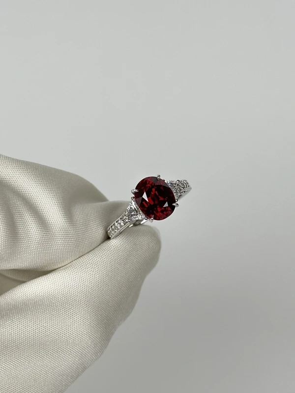 VERDI JEWELLERY РУБИН 4,02 CT PIGEON BLOOD A79A 3