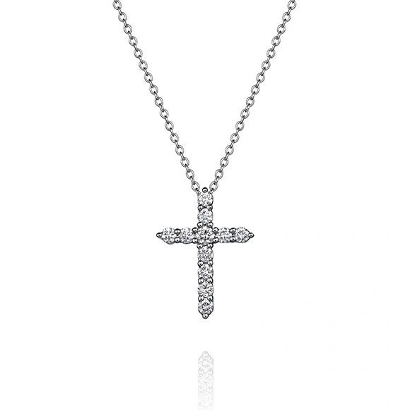DIAMOND 0.70 CT CROSS PENDANT