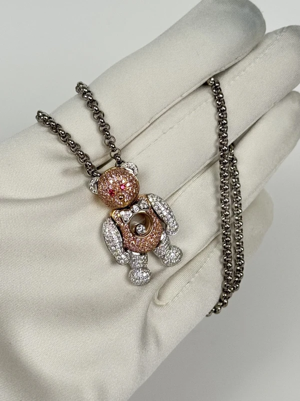 Chopard HAPPY DIAMOND PENDANT TEDDY BEAR 792559-9005 4