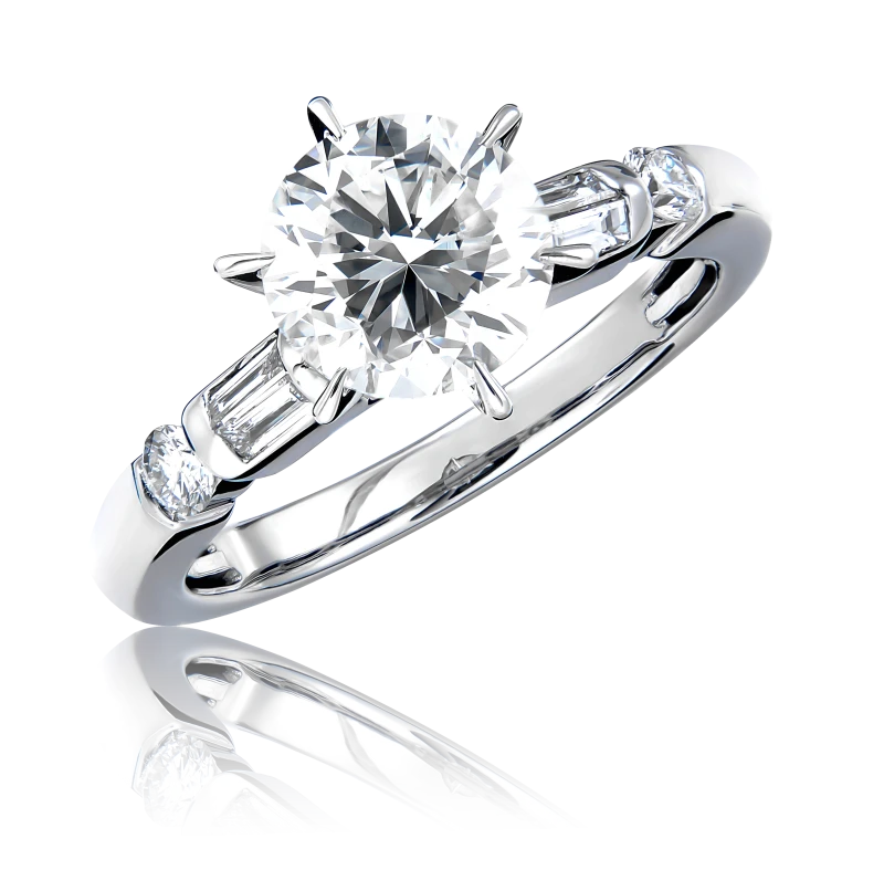 ROUND DIAMOND 1.40 CT I/VS1 RING (SIZE 49)