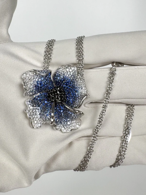 Palmiero FLOWER SAPPHIRE PENDANT PALMIERO984 3