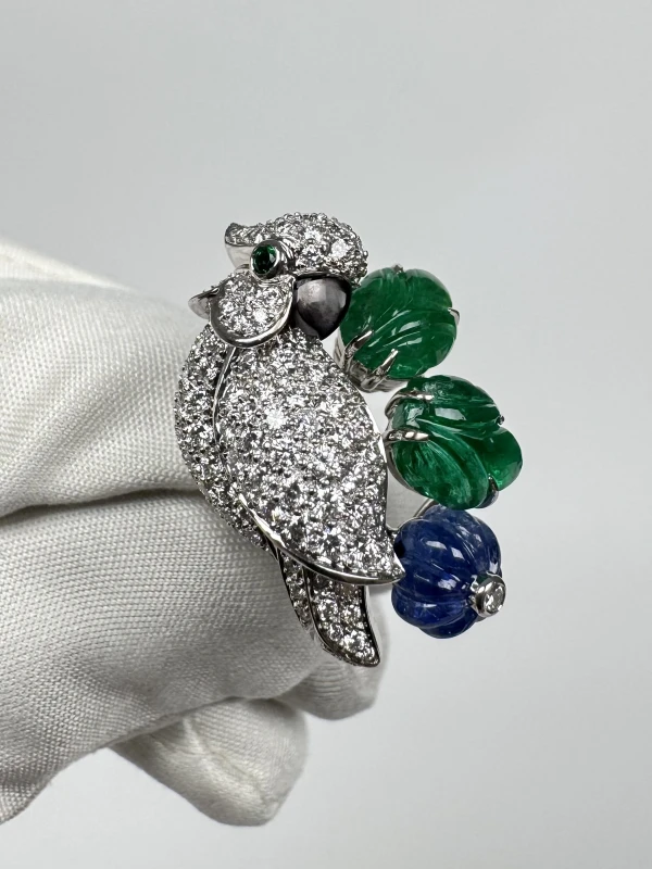 Cartier Paradise Earrings Les Oiseaux HP800341 8
