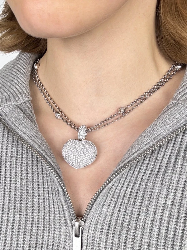 Pasquale Bruni HEART DIAMONDS 7 CT NECKLACE PB 7CT 3