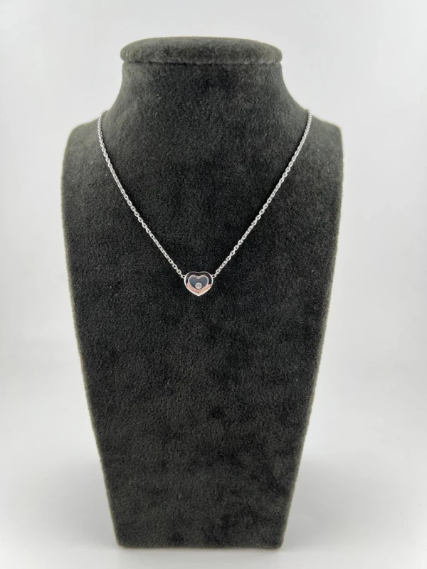 Chopard HAPPY DIAMONDS PENDANT, WHITE GOLD 81A054-1001 2