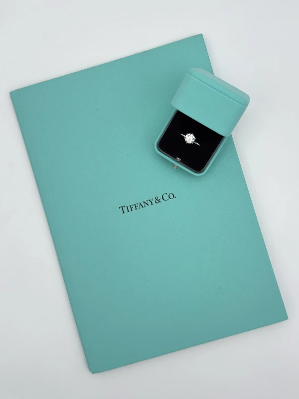 Tiffany & Co ROUND DIAMOND 1.62 CT E/VVS2 RING (SIZE 51) TF1.62CT E/VVS2 4